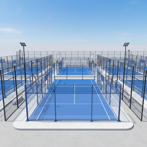 Court de <span class=keywords><strong>padel</strong></span> extérieur panoramique tendance 2026, cage de <span class=keywords><strong>padel</strong></span>, court de <span class=keywords><strong>tennis</strong></span> de <span class=keywords><strong>padel</strong></span> intérieur, vente chaude, prix d'usine - Product Image 4