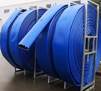 Tuyau plat en TPU 200m ID 1-1/4"-12" Certifié ISO/NSF61 Marque SGSN Service de découpe disponible