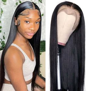 13x4 HD Lace <b>Wig</b>,Bleach Kont Virgin Human Hair Glueless, Cuticle Aligned Peruvian Hair HD Lace Frontal <b>Wigs</b> <b>for</b> <b>Black</b> <b>Women</b> - Product Image 2