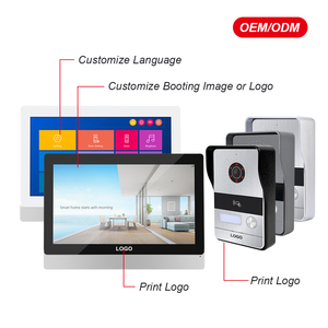 Offre Spéciale 9 pouces écran LCD moniteur de sécurité à domicile étanche 2 fils <span class=keywords><strong>visiophone</strong></span> <span class=keywords><strong>interphone</strong></span> <span class=keywords><strong>visiophone</strong></span> - Product Image 6