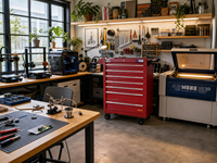 Chariot à outils en acier à 7 tiroirs pour réparation automobile, avec kit d'outils 421 pièces, verrouillable, pour mécaniciens et garage, vente en gros usine