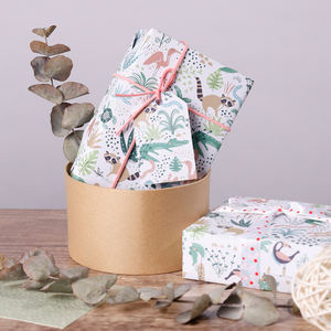 Wholesale High Quality Birthday <b>Tissue</b> Rolls Cartoon Animal Series Packaging <b>Wrapping</b> <b>Paper</b> Roll Uperior Craftsmanship - Product Image 4