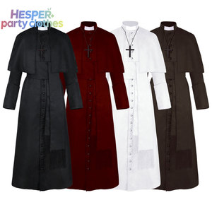 Disfraz de Cosplay HESPER de Color Sólido, Estilo Medieval Retro, de Poliéster, Unisex, para Adultos, Disponible en Fábrica - Product Image 1