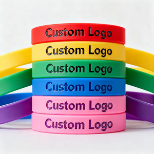 Bracelet en silicone personnalisé pour homme, bijoux sportifs en caoutchouc gaufré avec logo, vente en gros, cadeaux personnalisés - Product Image 3