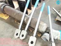 Large Steel Square Head Threading Rod Bolt CNC Machining Turning Part Services