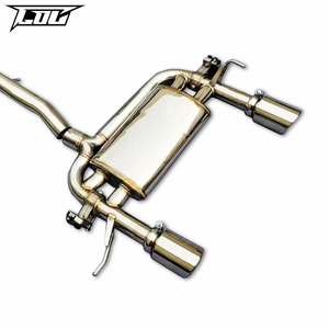 Boska Catback Échappement Pour <span class=keywords><strong>Audi</strong></span> <span class=keywords><strong>TT</strong></span> <span class=keywords><strong>MK1</strong></span> Type 8N 1.8T 1998-2006 Commande De Soupape D'échappement Système D'échappement - Product Image 4