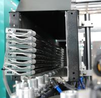 Machine de soufflage de bouteilles PET entièrement automatique LS-A9 avec servomoteur, 9 cavités commutables en 4 cavités, machine de fabrication de bouteilles en plastique