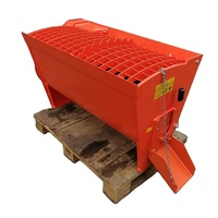 Seau de mélange de béton de machine de construction seau de mélangeur de ciment pour l'attachement de chargeur de boeuf de dérapage