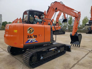 Hitachi ZX75 ZX75us Used Mini Excavator Yanmar Engine PLC Motor Hydraulic Crawler Construction <b>Machinery</b> Gearbox Gear Pump 2021 - Product Image 2