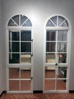 Fenêtre fixe horizontale en aluminium à double vitrage pare-balles anti-ouragan Topbright, à rupture de pont thermique personnalisée