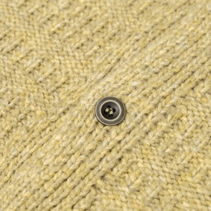 AiNear Vente en gros Logo personnalisé Design Oem & Odm Cardigan en laine jaune sans manches à col en V pour hommes <span class=keywords><strong>Gilet</strong></span> en laine Pull en <span class=keywords><strong>crochet</strong></span> - Product Image 3