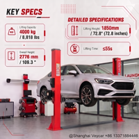 Premium LAUNCH Patentli Sürgülü Braket Toplu Satın Alma Tek Taraflı Manuel Salımlı Ev Tipi Araç Kaldırma Aparatı