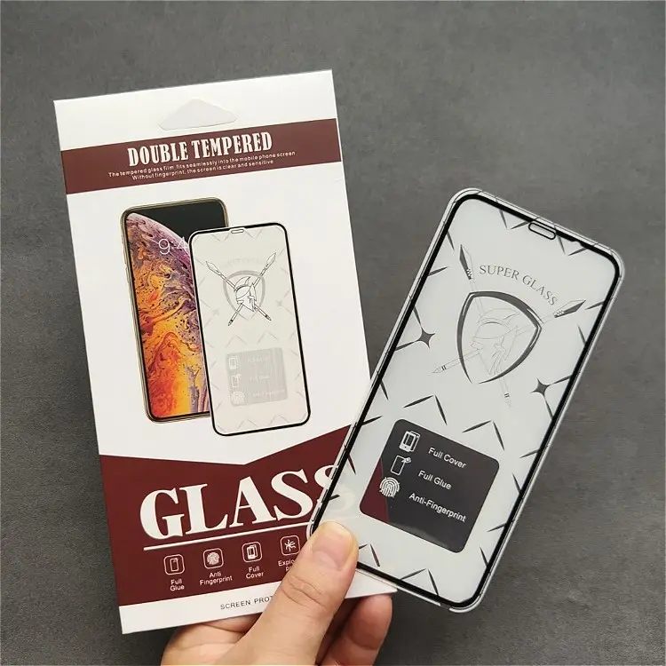 Hot selling Double Screen Guard Tempered Glass with good quality for Huawei mate 20 for Huawei Honor 9x pro glass protector