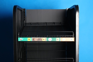 Metal <strong>Display</strong> Stand with for <strong>POP</strong> Graphic for Retail Store Fanta 7Up Beverage <strong>Display</strong> Rack Paper Product <strong>Display</strong> - Product Image 5