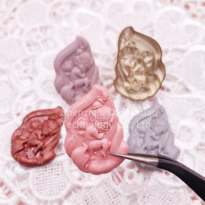 <span class=keywords><strong>Sello</strong></span> de cera 3D brillante <span class=keywords><strong>con</strong></span> <span class=keywords><strong>nombre</strong></span> para boda, cuentas de hadas para invitación, álbum de recortes, <span class=keywords><strong>sello</strong></span> de Ángel transparente - Product Image 4