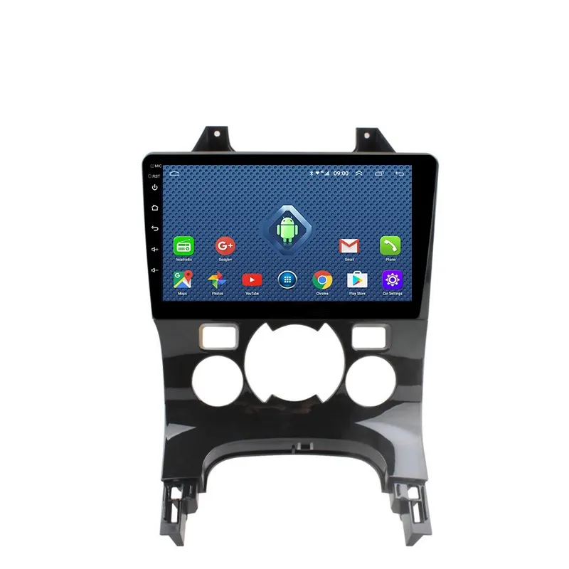 Автомобильный dvd-мультимедийный плеер Wanqi 4G Lte 9 дюймов Android 11 Радио Видео Аудио стерео система навигации для Peugeot 3008 2009-2015