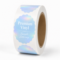Autocollants en vinyle résistants aux UV et imperméables imprimés sur mesure avec divers motifs, cadeaux et artisanat, formes personnalisables