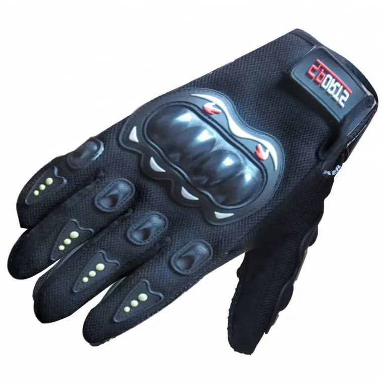 custom waterproof Motorbike Motocross glove Full Finger led touch screen 3d sport leather hand riding gloves motorcycle