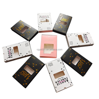 Caja de Uñas de Diseño Moderno ZJ-009, Caja de Uñas Pantone Personalizada Blanca, Logotipo Personalizado OEM, Artículo de Embalaje Industrial a Color