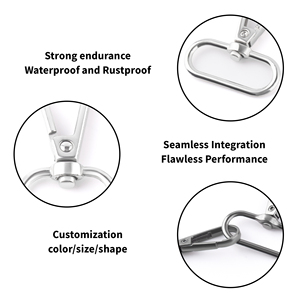 Các Nhà Sản Xuất Kim Loại Snap Móc Nhiều Thông số Kỹ Thuật Xoay Snap Móc Vàng Khóa Pet Phụ Kiện Keychain Clasp Cho Túi Xách - Product Image 5