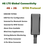 Mini Rastreador GPS 4G en Tiempo Real, Impermeable, con Detección ACC, para Flotas, Compatible con PC, iOS y Android, con Configuración USB