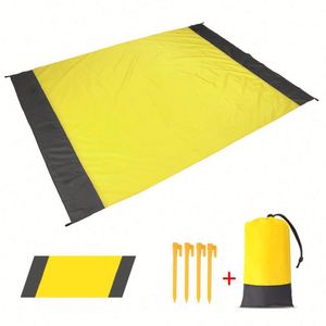 Manta de Picnic Plegable, Impermeable, de Secado Rápido, para Exteriores, Picnics, Senderismo y Viajes, se Guarda en una Bolsa Pequeña - Product Image 2
