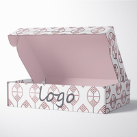 Cajas de Envío de Cartón Corrugado Laminado Mate con Impresión Personalizada de Fábrica, Materiales Reciclados Certificados, Logotipo Personalizado