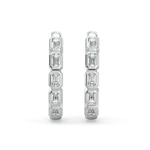 Premium Quality Moissanite Diamond <b>Earrings</b> Luxury Sterling <b>Silver</b> Jewelry for Women Daily Wear Fashion Styling and Gift Use - Product Image 6