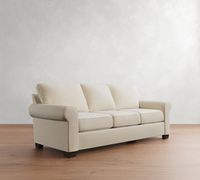 Fauteuil pivotant décontracté en rotin tressé de style campagnard américain RH, en bois massif, personnalisable, rembourré en éponge, mobilier de maison
