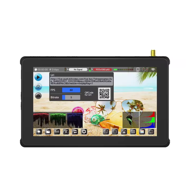 MOVMAGIE 5.5inch Touch Screen USB3.0 Fast Streaming Multi-camera Video Switcher X5