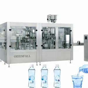 Botol Kaca Otomatis Tiongkok 250Ml Mesin Pengisi Minuman Lembut/Mesin Botol Minuman Lembut