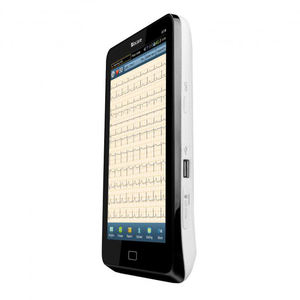 Peralatan medis rumah sakit, mesin <span class=keywords><strong>ECG</strong></span> YSECG-iE10 bersensor medis mobile <span class=keywords><strong>ECG</strong></span> - Product Image 6