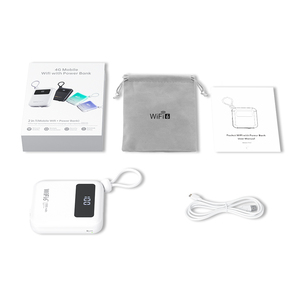 Actualización de red Wifi6 Tarjeta Sim Pocket Hotspot Wifi Router con batería de 5000Mah Soporte Función de Banco de energía - Product Image 3