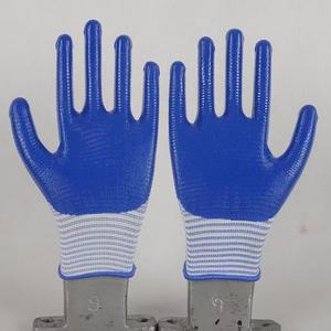Guantes de Seguridad de Fábrica, Guantes de Trabajo de Protección con Recubrimiento de Látex - Product Image 4