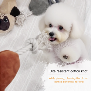 Peluche perro chirriante juguete japonés coreano simulación zapatillas papel sonido mordedura resistente <span class=keywords><strong>Shiba</strong></span> <span class=keywords><strong>Inu</strong></span> Teddy Bago - Product Image 3