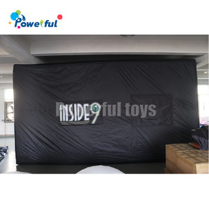 इनडोर घर पिछवाड़े Inflatable गोल्फ मार पिंजरे Inflatable गोल्फ अभ्यास सिम्युलेटर कमरे उच्च प्रभाव के साथ स्क्रीन - Product Image 6