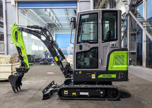 Mini-excavatrice ZE20GE de marque chinoise, 2,1 tonnes, zéro émission, avec godet de 0,04 m³, équipement de terrassement en promotion - Product Image 4