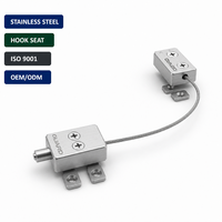 Cable de Seguridad de Acero Inoxidable para Ventanas, Dispositivo Anticaídas para Ventanas Corredizas de Aluminio, Tope Anticaídas