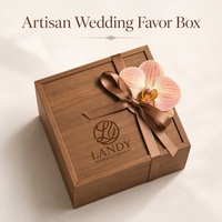 Boîte cadeau en bois de pin avec logo personnalisé, souvenir, découpe au laser, boîtes de mariage rétro antiques pour mariages, paniers de Noël, vente en gros