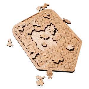 Rompecabezas Prismático de Madera 3D, Nivel de Dificultad 10, Juguete Educativo, Regalo Inmersivo para Cumpleaños de Amigos - Product Image 5