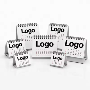 Customized 2026 Promotional Desk Calendar with logo