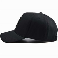 Casquette de baseball marine de haute qualité avec logo ancre en relief 3D, broderie en relief, casquette structurée style marin à fermeture snapback