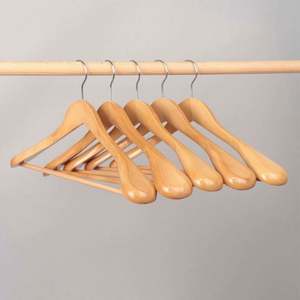 Cintre métallique multifonctionnel à double niveau anti-déformation à épaules larges pour le rangement de costumes - Product Image 3