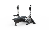 Bancs de musculation professionnels en acier inoxydable à charge libre pour l'entraînement de force