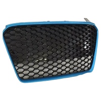 Pour Audi R8 RS Style Grille de pare-chocs avant en maille noire Matériel ABS 2012-2015 Adaptation universelle
