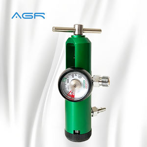 Regulador de Oxígeno Portátil Ajustable de 0-15L con Conexión de Tipo Clic G5/8 CGA540, Regulador de Oxígeno Médico - Product Image 4