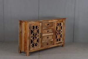 Mueble de Madera Contemporáneo con Amplios Estantes de Almacenamiento, Construcción Duradera y Diseño Elegante para Interiores Modernos - Product Image 5