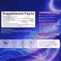 Film oral de bisglycinate de magnésium, sans eau, supplément de magnésium, formule personnalisée, production en vrac, faible MOQ, fournisseur