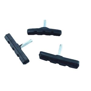 Plaquettes de frein V pour vélo de montagne, plaquettes de frein mécaniques antidérapantes en métal composite pour remplacement de pièces de vélo - Product Image 1