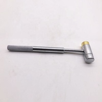 No.62005-2 5OZ Anti-Explosion Double Face Acier/Laiton Marteau avec Poignée en Acier de Moletage pour Machiniste DIY Grade OEM Personnalisable